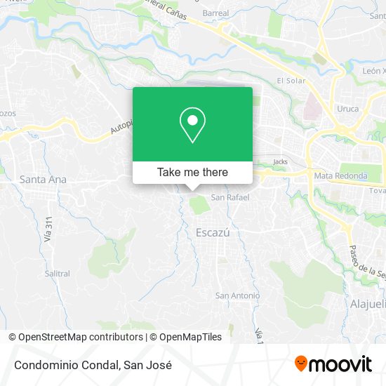 Condominio Condal map