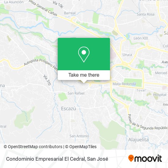 Condominio Empresarial El Cedral map