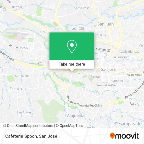 Cafeteria Spoon map