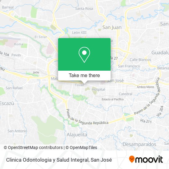 Clinica Odontologia y Salud Integral map