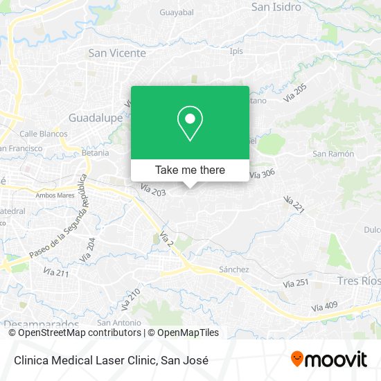 Clinica Medical Laser Clinic map