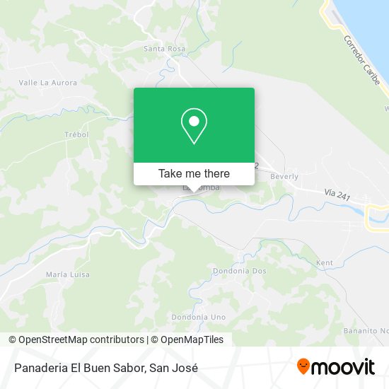 Panaderia El Buen Sabor map