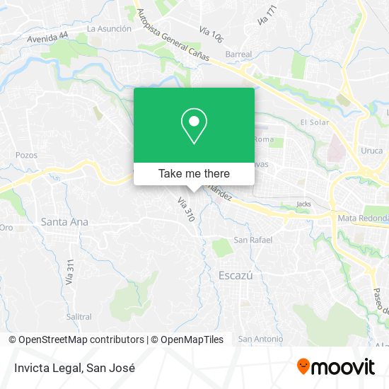 Invicta Legal map