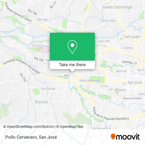 Mapa de Pollo Cervecero