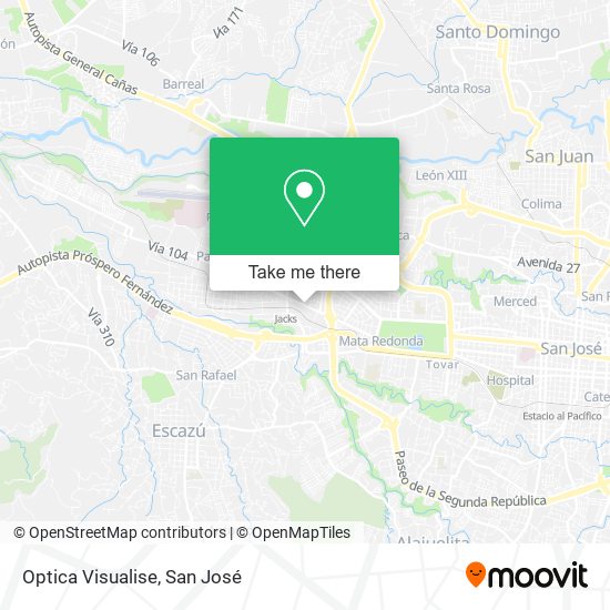 Optica Visualise map