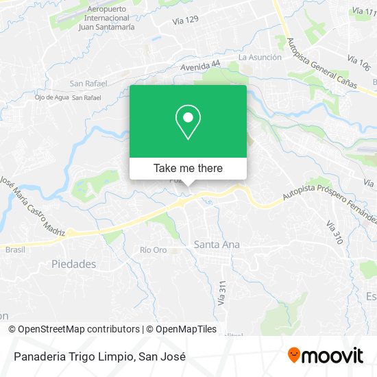 Panaderia Trigo Limpio map