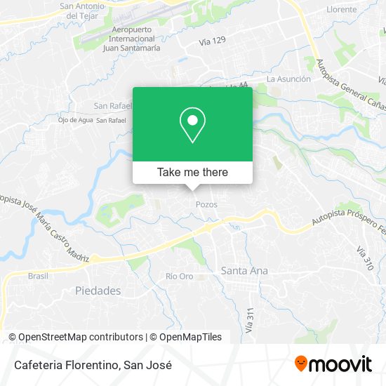 Cafeteria Florentino map