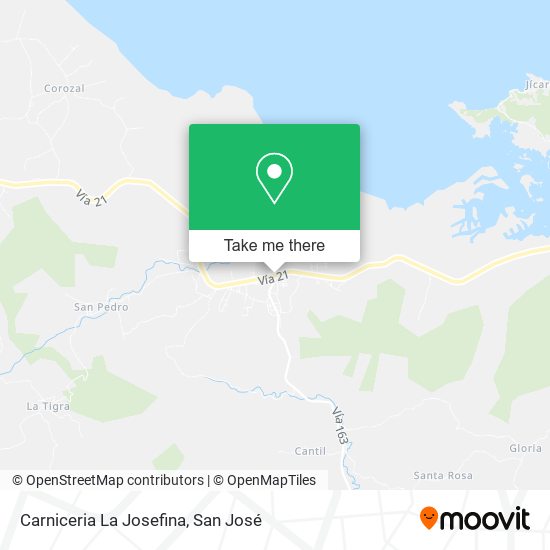 Mapa de Carniceria La Josefina