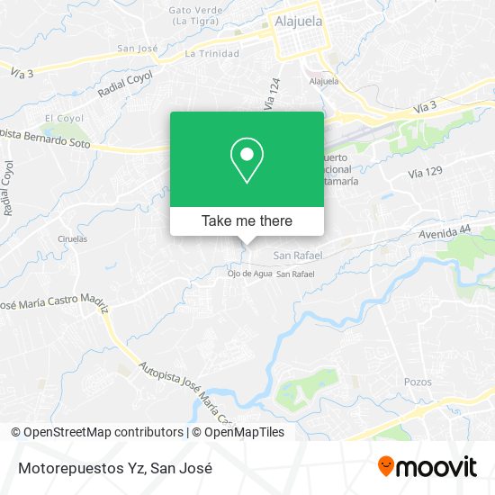 Motorepuestos Yz map