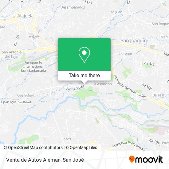 Venta de Autos Aleman map