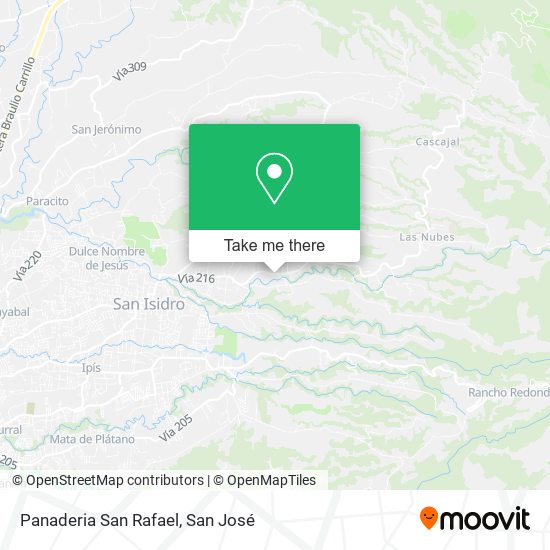 Panaderia San Rafael map