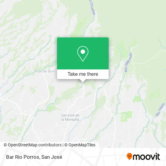 Bar Rio Porros map