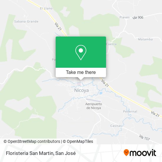 Floristeria San Martin map