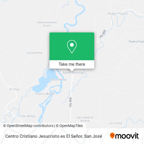 Mapa de Centro Cristiano Jesucristo es El Señor