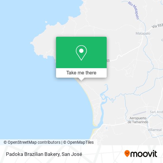 Mapa de Padoka Brazilian Bakery