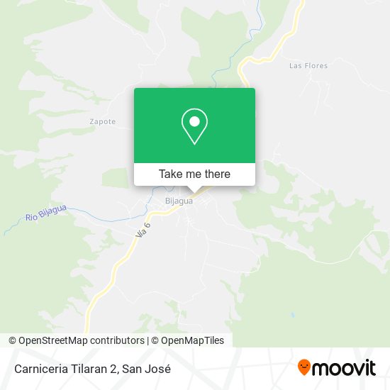 Carniceria Tilaran 2 map