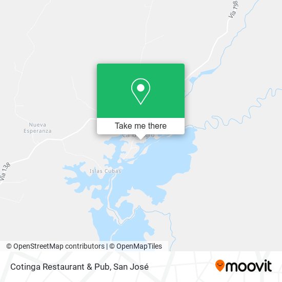Mapa de Cotinga Restaurant & Pub