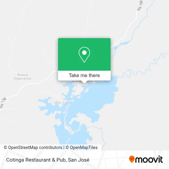 Cotinga Restaurant & Pub map