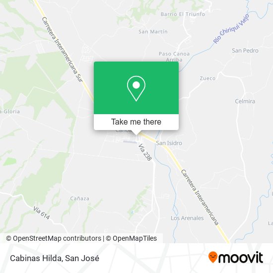 Mapa de Cabinas Hilda
