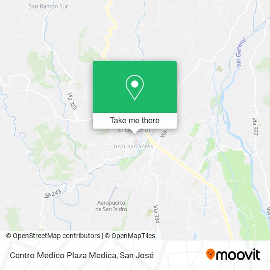 Centro Medico Plaza Medica map