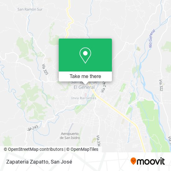 Zapateria Zapatto map