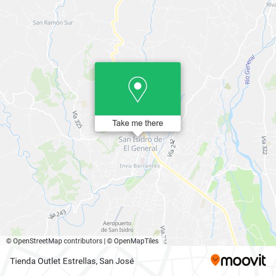 Tienda Outlet Estrellas map