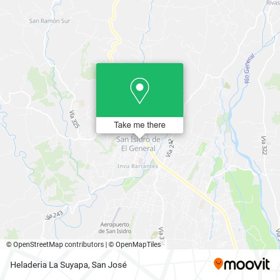Mapa de Heladeria La Suyapa