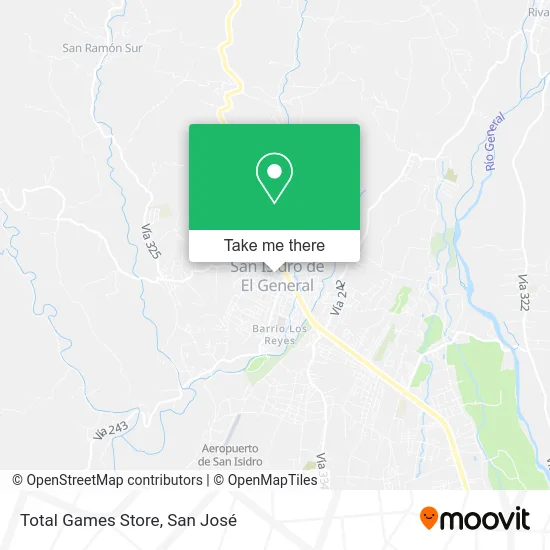 Total Games Store map