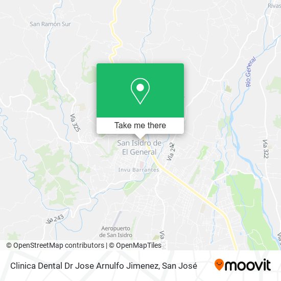 Clinica Dental Dr Jose Arnulfo Jimenez map