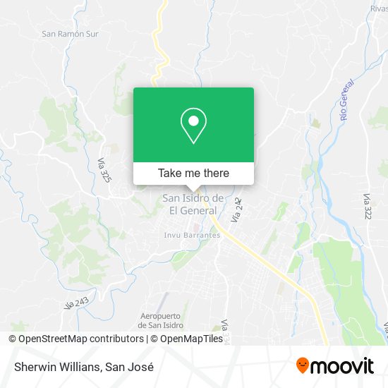 Sherwin Willians map