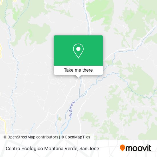Centro Ecológico Montaña Verde map