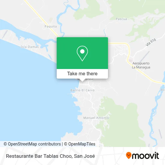 Restaurante Bar Tablas Choo map