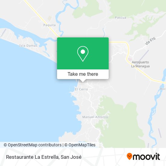 Restaurante La Estrella map