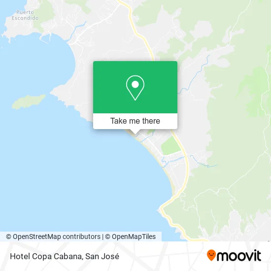 Hotel Copa Cabana map