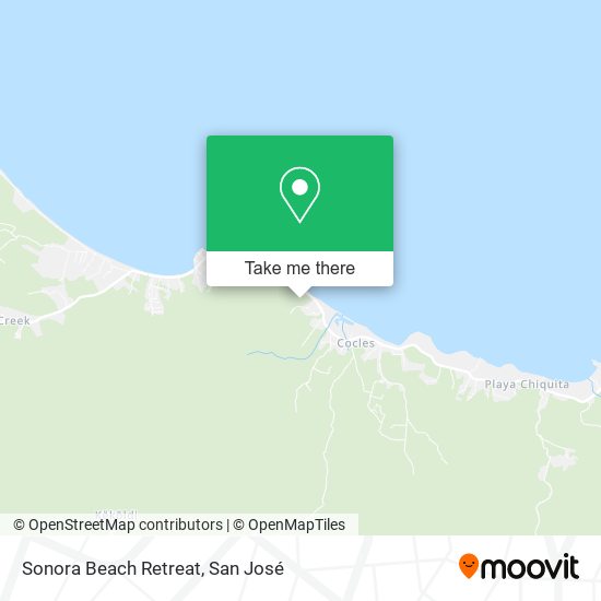 Sonora Beach Retreat map