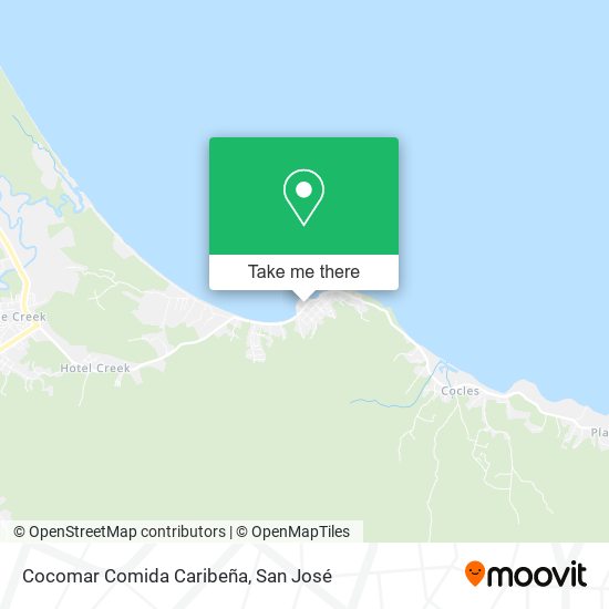 Cocomar Comida Caribeña map