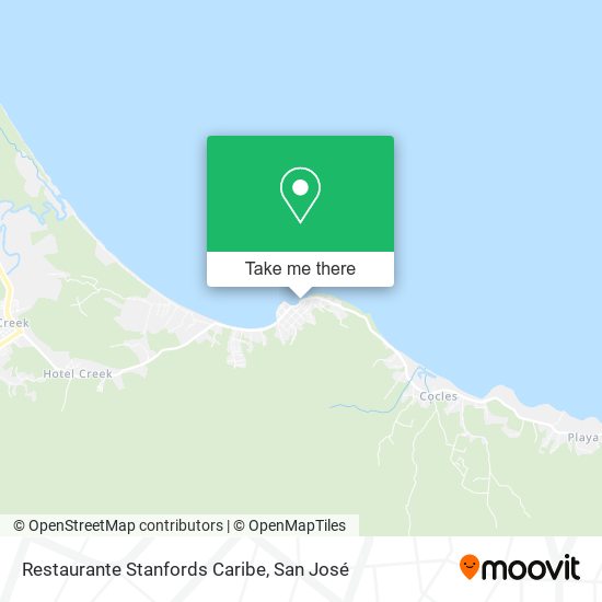 Restaurante Stanfords Caribe map
