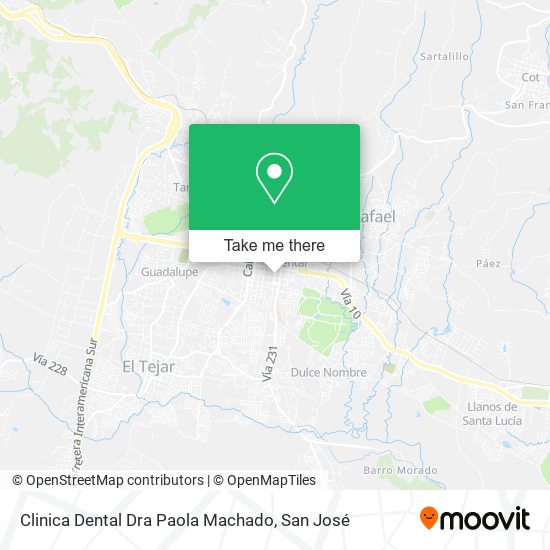 Clinica Dental Dra Paola Machado map