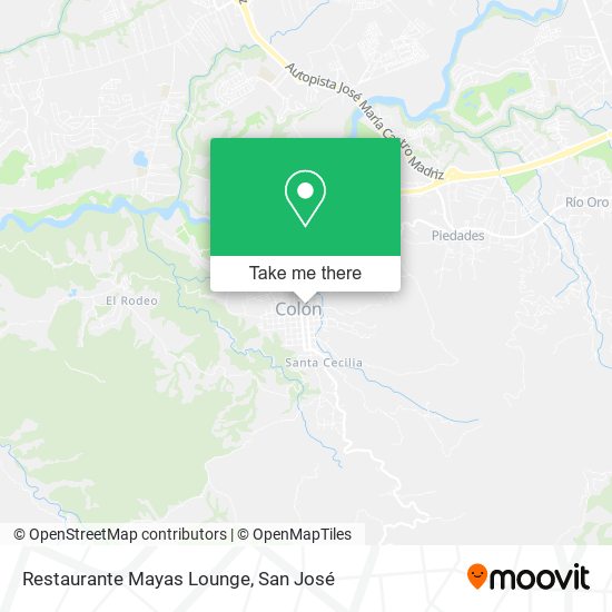 Restaurante Mayas Lounge map