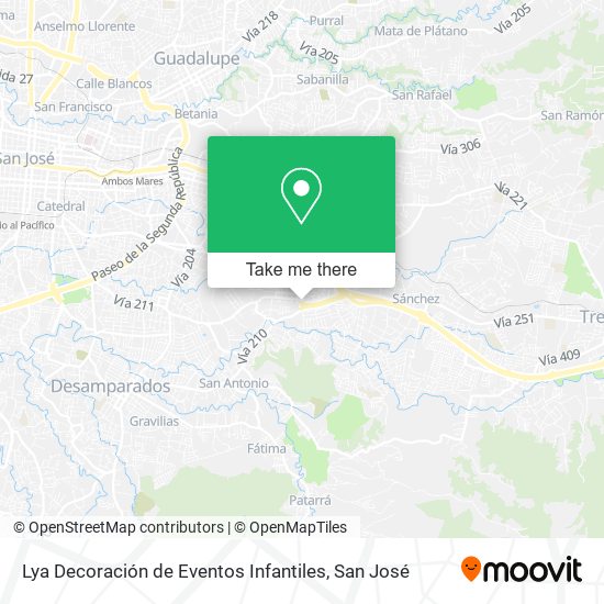 Mapa de Lya Decoración de Eventos Infantiles