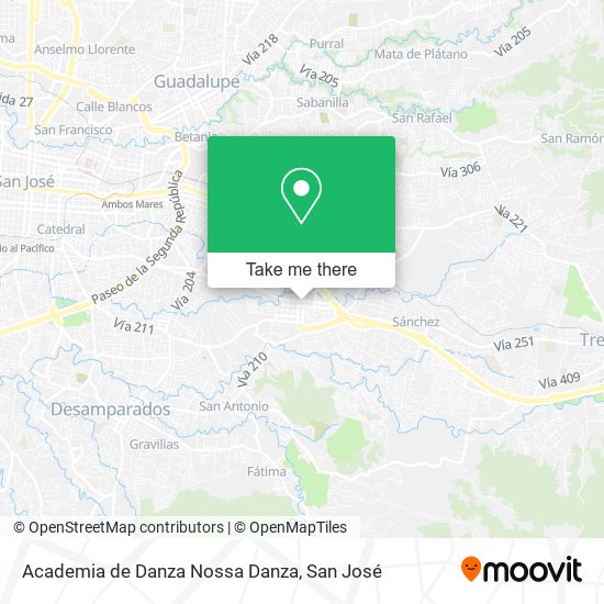 Academia de Danza Nossa Danza map