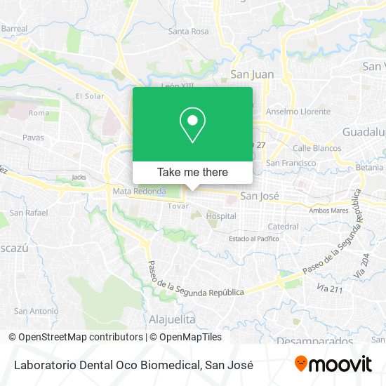 Laboratorio Dental Oco Biomedical map