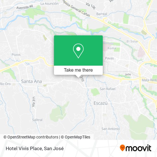 Hotel Vivis Place map