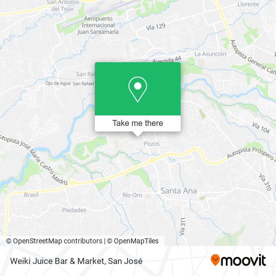Weiki Juice Bar & Market map