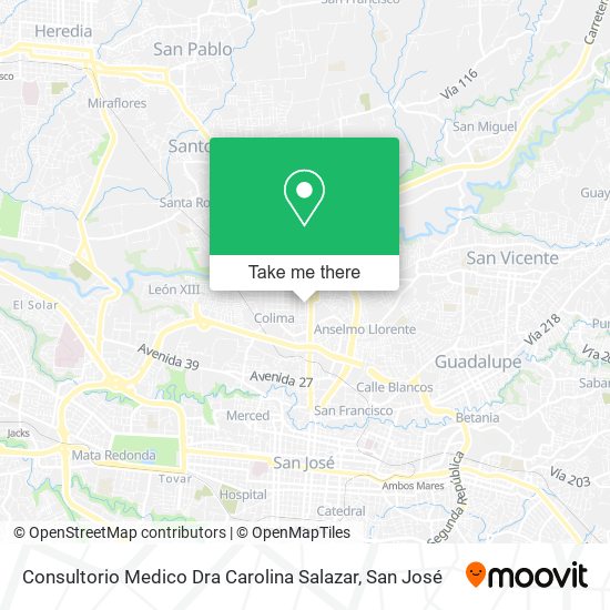 Consultorio Medico Dra Carolina Salazar map