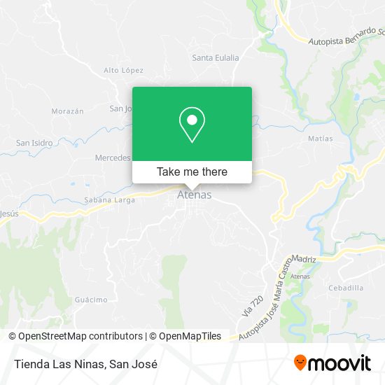 Tienda Las Ninas map