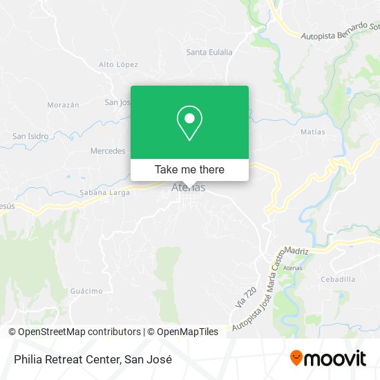 Philia Retreat Center map
