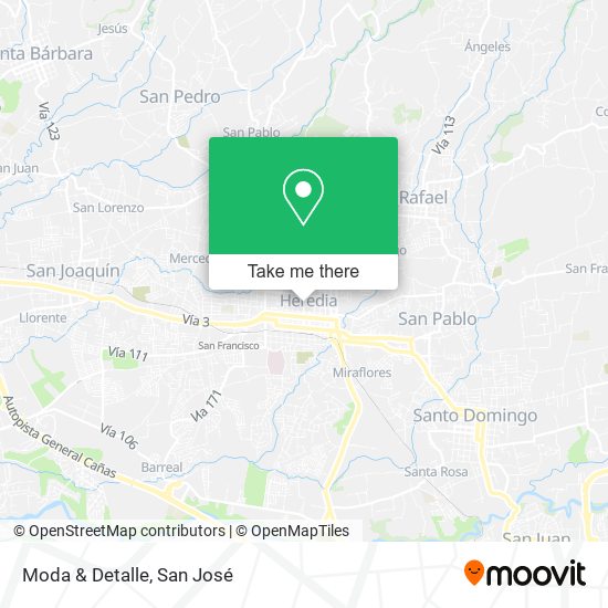 Mapa de Moda & Detalle