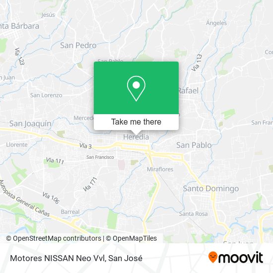 Motores NISSAN Neo Vvl map