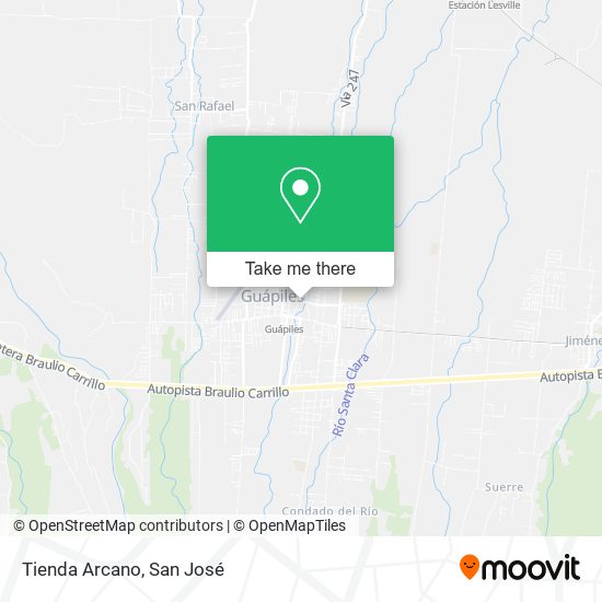 Mapa de Tienda Arcano